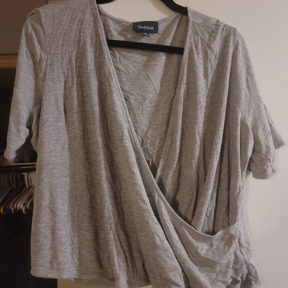 Modcloth Wrap Top
